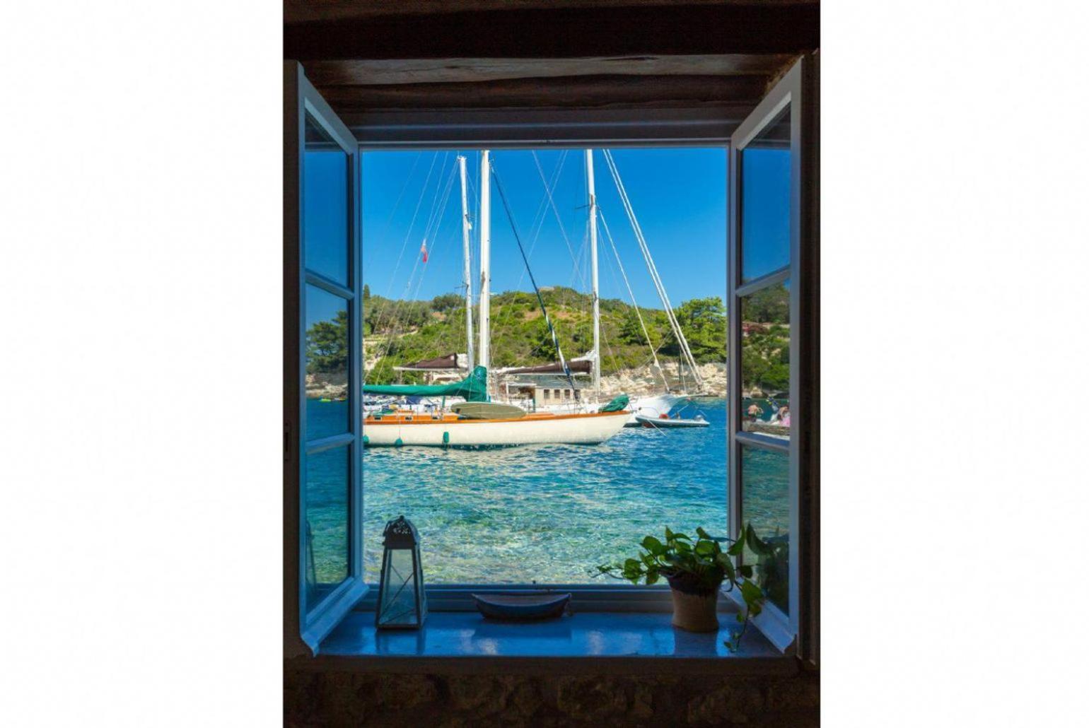 Spiros Jetty House Appartement Longós Buitenkant foto