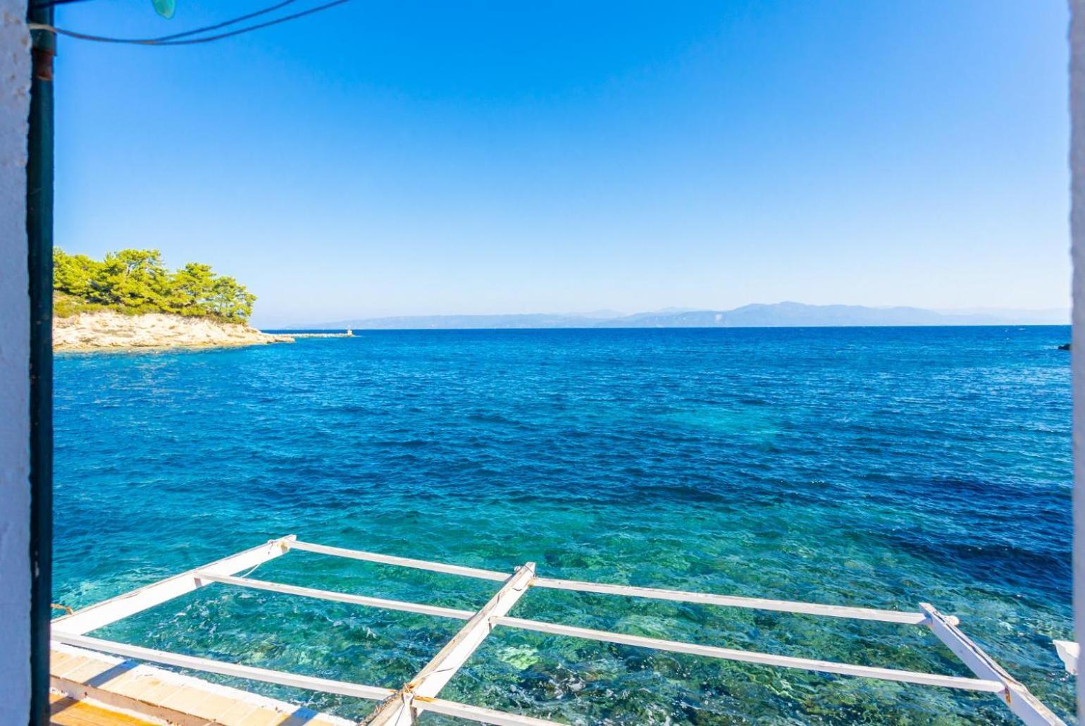Spiros Jetty House Appartement Longós Buitenkant foto