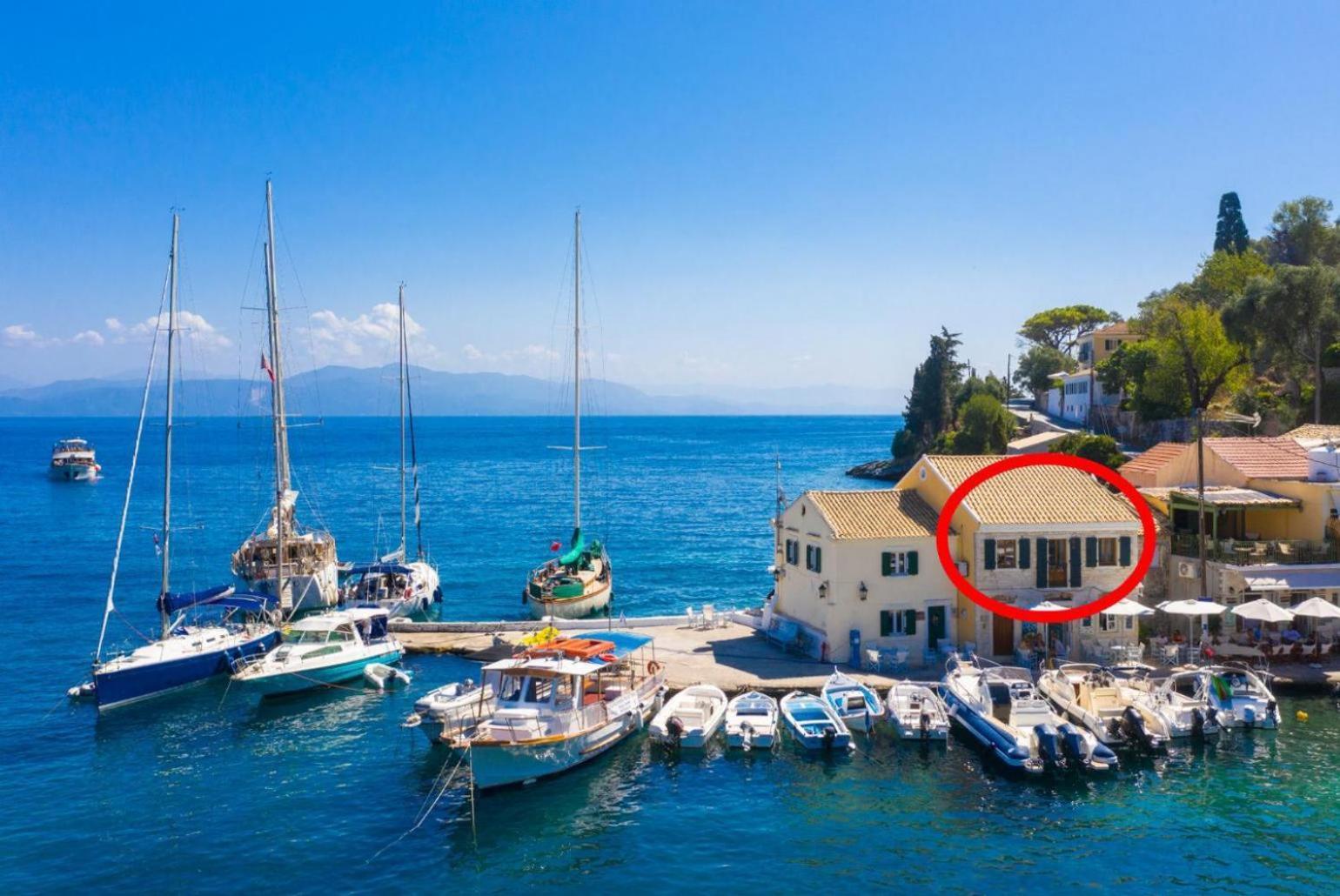 Spiros Jetty House Appartement Longós Buitenkant foto