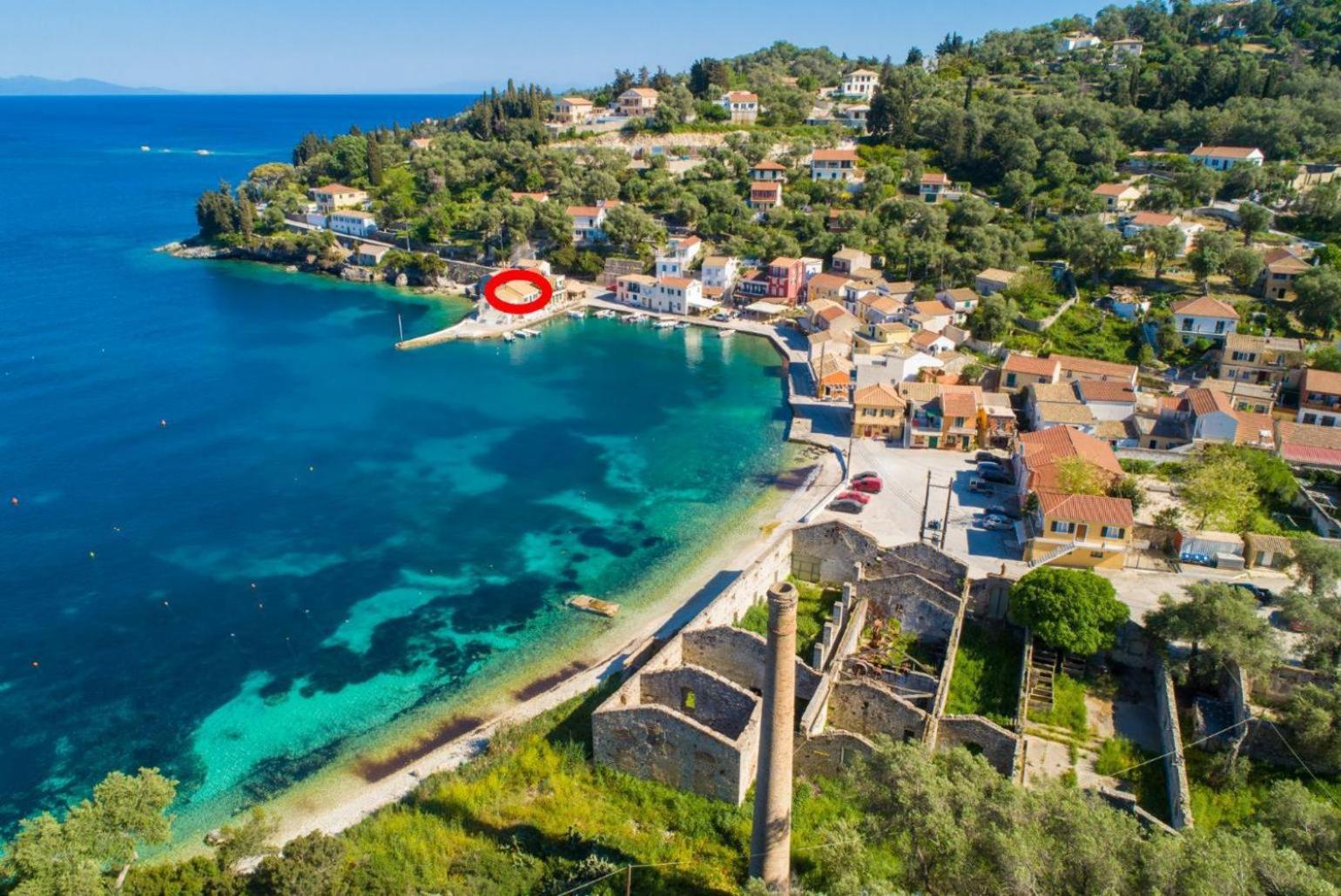 Spiros Jetty House Appartement Longós Buitenkant foto